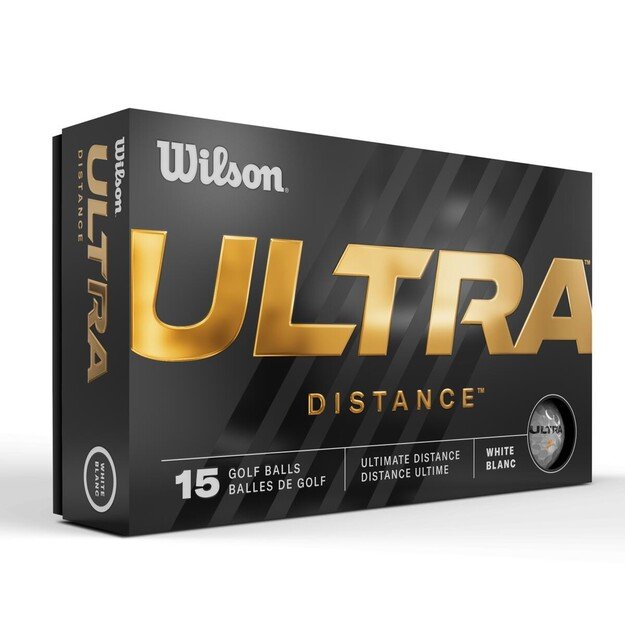 Wilson - Golf Balls Ultra White 15 Pack