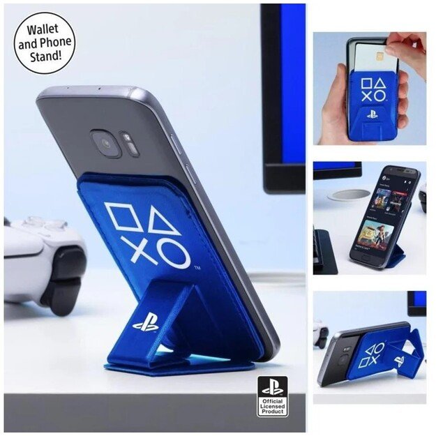 Playstation Card Holder And Phone Stand