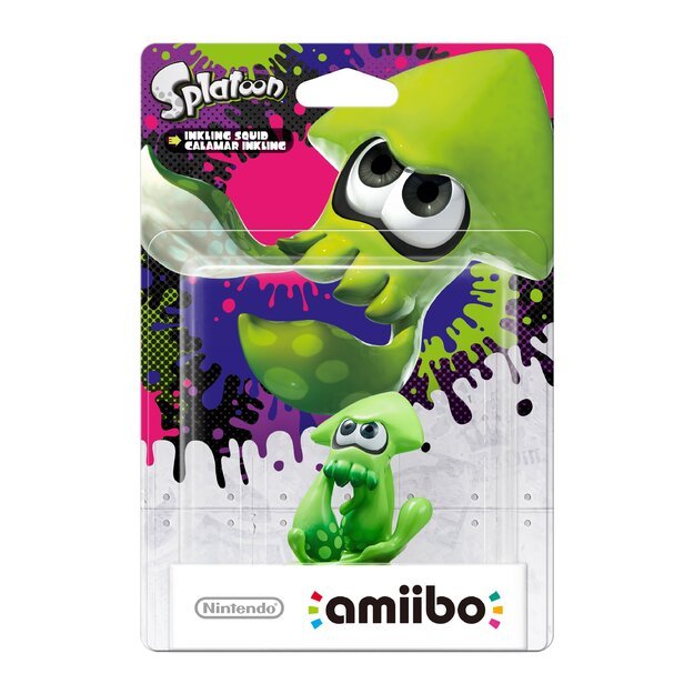 Nintendo Amiibo Figurine Inkling Squid