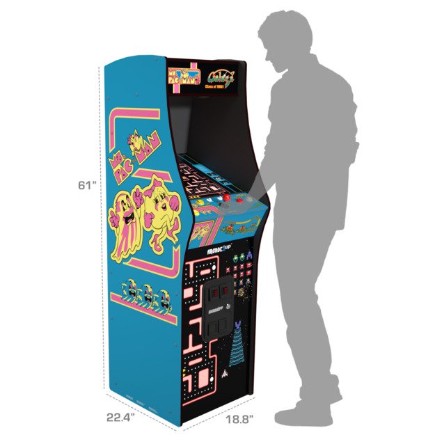 ARCADE 1 Up - Ms. Pac-Man vs Galaga - Class of 81 - Deluxe Arcade Machine