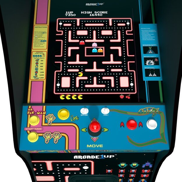 ARCADE 1 Up - Ms. Pac-Man vs Galaga - Class of 81 - Deluxe Arcade Machine