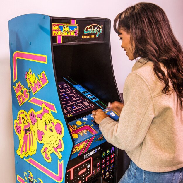 ARCADE 1 Up - Ms. Pac-Man vs Galaga - Class of 81 - Deluxe Arcade Machine