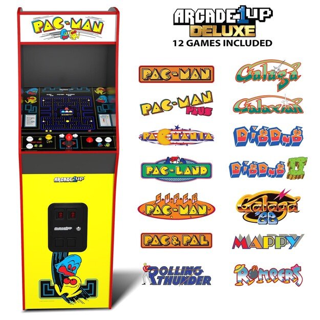 ARCADE 1 Up - Pac-Man Deluxe Arcade Machine