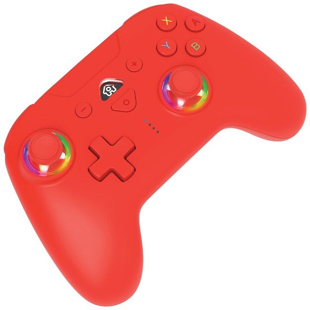 Subsonic Wireless Led Controller Red - Nintendo Switch