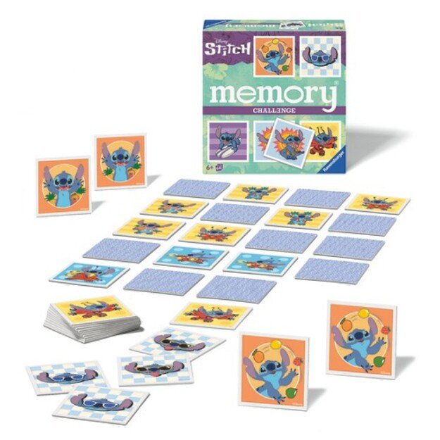 Ravensburger - Disney Stitch Challenge memory 64 Cards - (10624697)