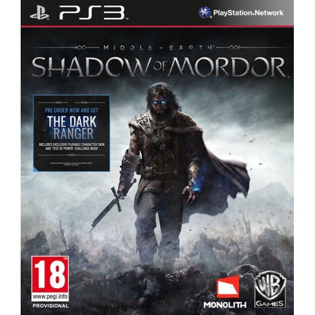 Middle-earth: Shadow of Mordor
      
        - PlayStation 3