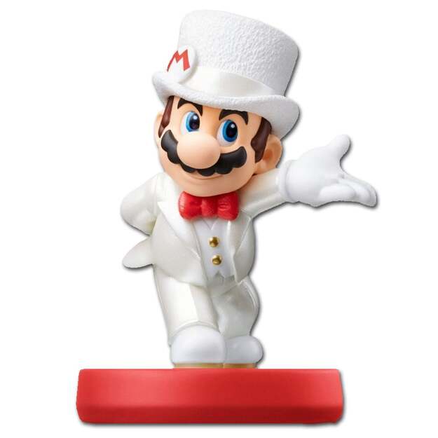 Nintendo Amiibo Mario in Wedding Outfit (Super Mario Collection)