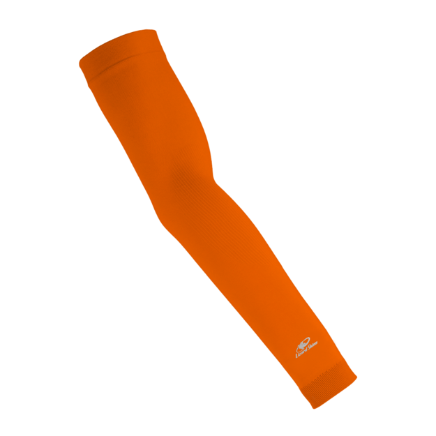 Lizard Skins Knit Arm Sleeve - Blaze Orange - YL/YXL