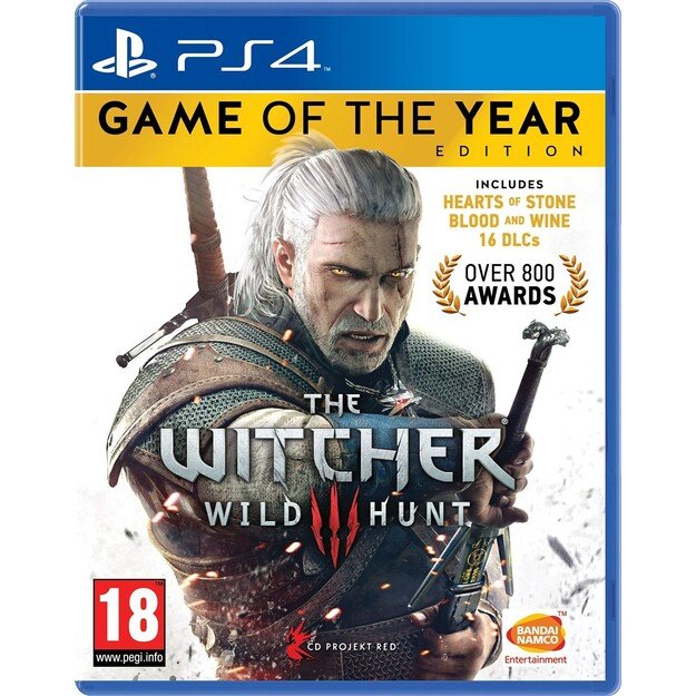 The Witcher III (3): Wild Hunt (Game of The Year Edition)
      
        - PlayStation 4