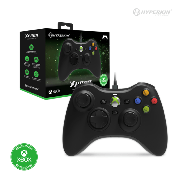 Hyperkin Xenon Wired Controller - Xbox X - S/Xbox1/PC (Black)