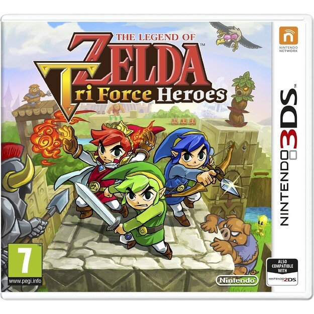 The Legend of Zelda: Tri Force Heroes
      
        - Nintendo 3DS