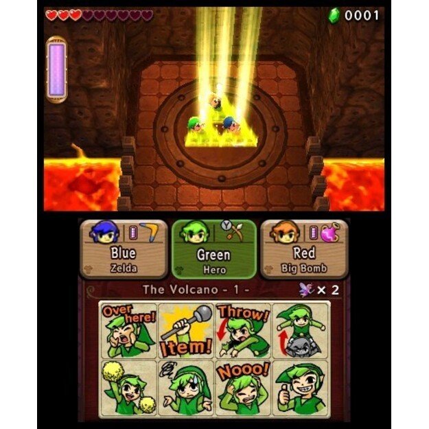 The Legend of Zelda: Tri Force Heroes
      
        - Nintendo 3DS