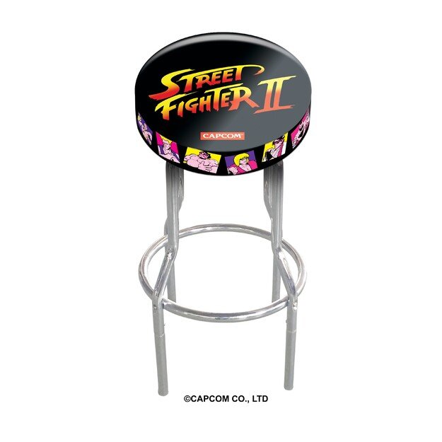 ARCADE 1 Up Capcom Legacy Adjustable Stool