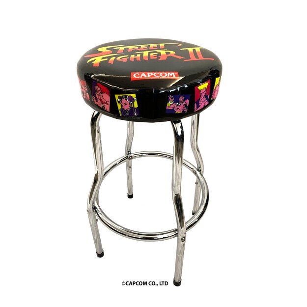 ARCADE 1 Up Capcom Legacy Adjustable Stool