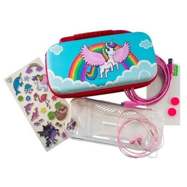 Over the Rainbow Unicorn Case  7-in-1 Switch Lite