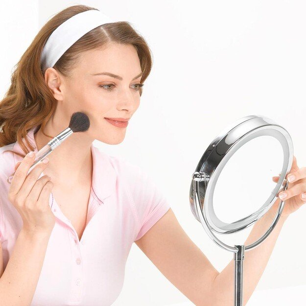 Beurer - Make-up mirror on foot with light BS 69 - 3 Years Warranty