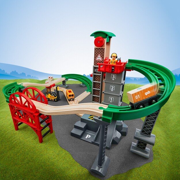 BRIO - Lift & Load Warehouse Set (33887)