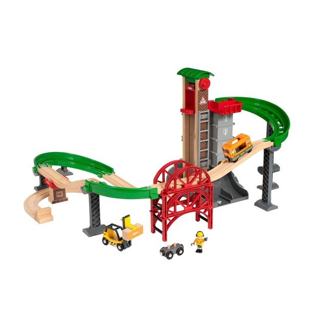 BRIO - Lift & Load Warehouse Set (33887)