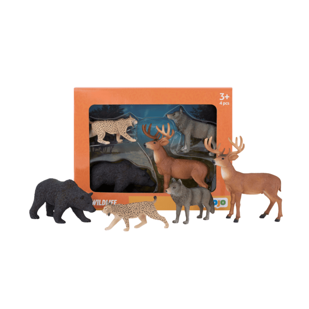 Mojo - Starter set Forest - Wild animals, 4 pcs (MJ-380036)