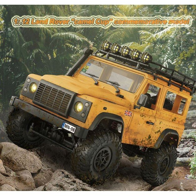 JJRC - Land Rover Camel Remote-Controlled Car - Yellow