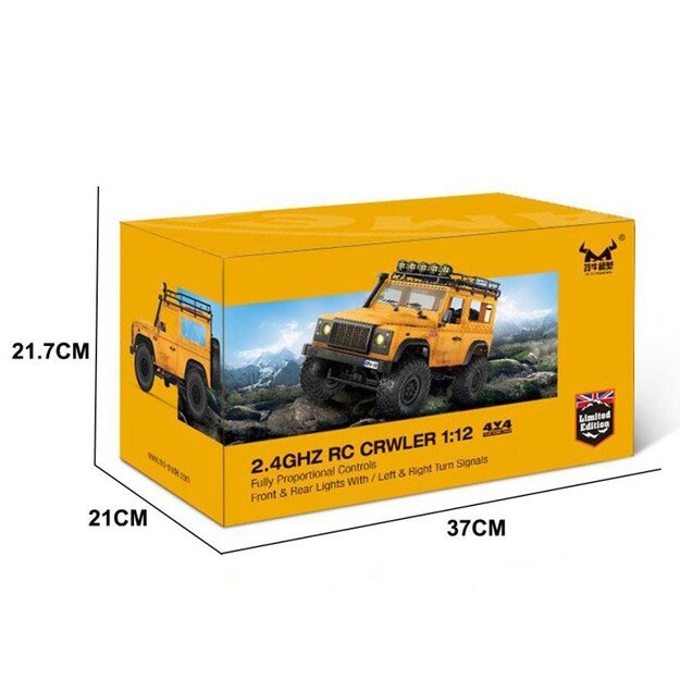 JJRC - Land Rover Camel Remote-Controlled Car - Yellow