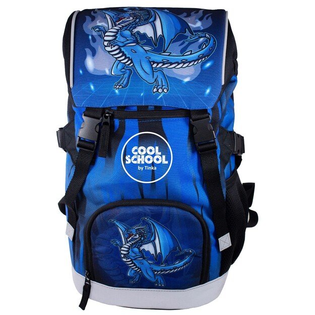 Tinka - School Bag 22L - Dragon (8-803704)