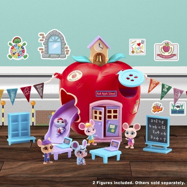 MOUSE IN THE HOUSE - THE RED APPLE SCHOOL PLAYSET (07393)