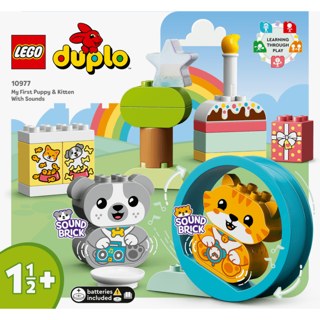 LEGO Duplo - My First Puppy & Kitten With Sounds (10977)