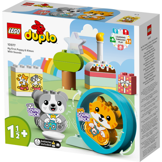 LEGO Duplo - My First Puppy & Kitten With Sounds (10977)