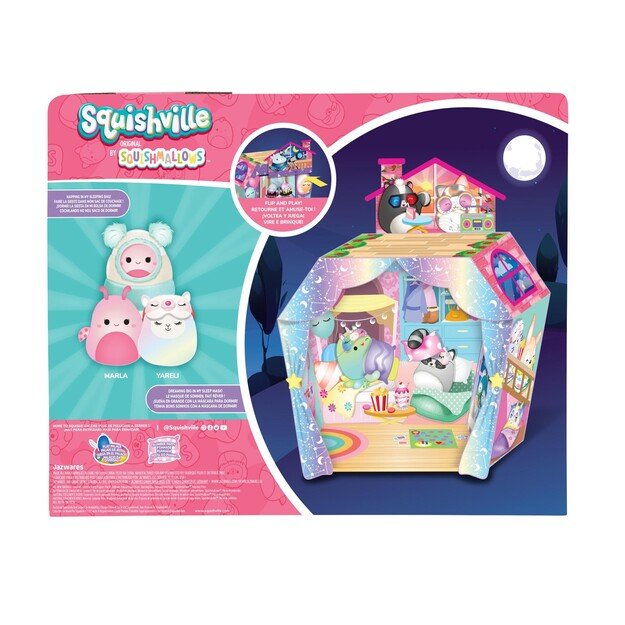 SQUISHVILLE - Slumber Party Deluxe Play Scene S7 Spring 24 (2410517)