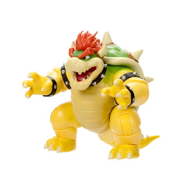 Super Mario Movie - Fire Breathing Bowser Figure (18 cm) (423124)