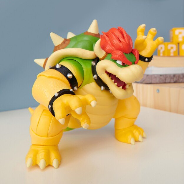 Super Mario Movie - Fire Breathing Bowser Figure (18 cm) (423124)