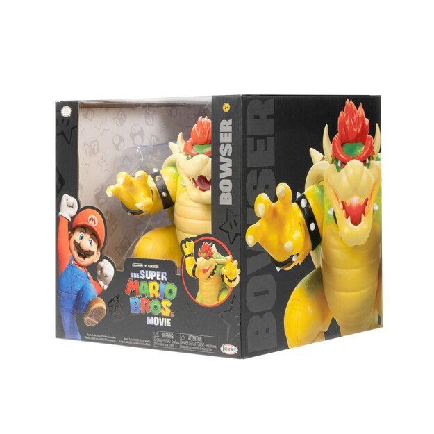 Super Mario Movie - Fire Breathing Bowser Figure (18 cm) (423124)