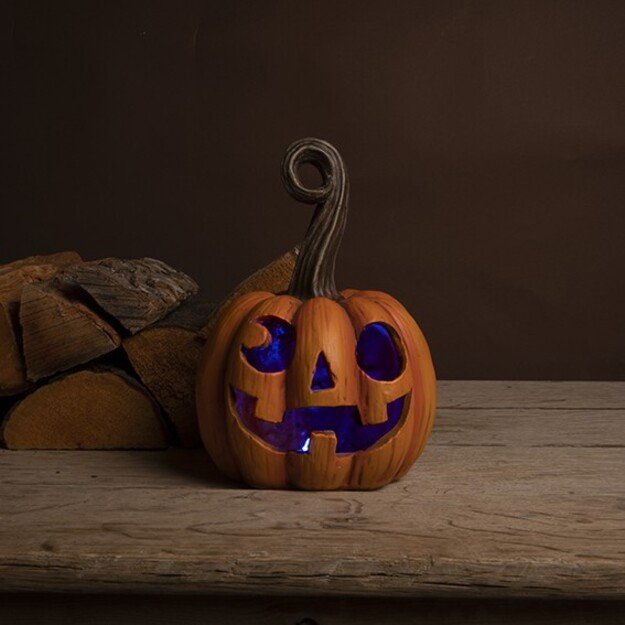 DGA - Pumpkin with LED - 22 cm (3355007)