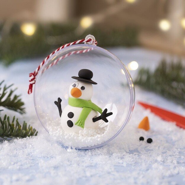 DIY Kit - Christmas Baubles - Clay (977581)