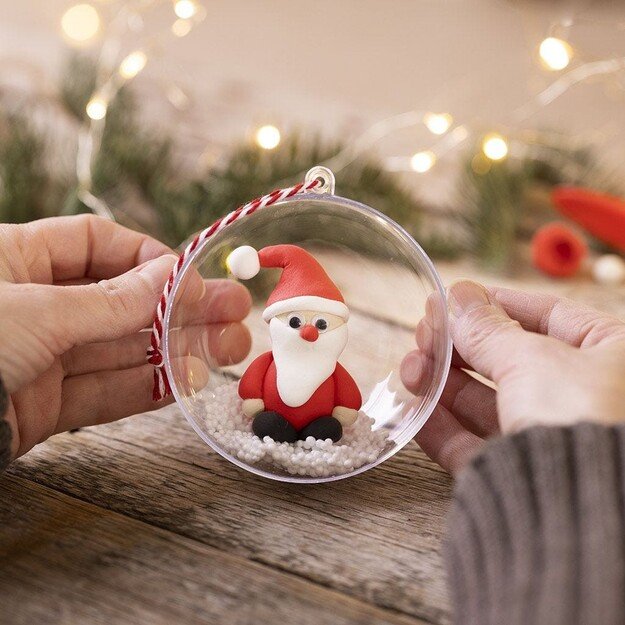 DIY Kit - Christmas Baubles - Clay (977581)