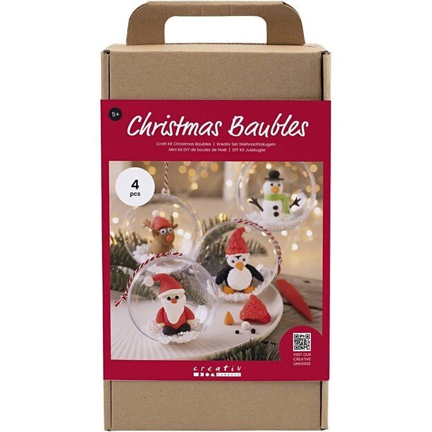 DIY Kit - Christmas Baubles - Clay (977581)