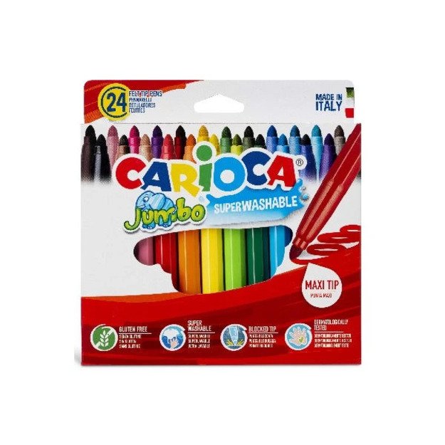 Carioca - Marker maxi tip, 24 pcs (809408)