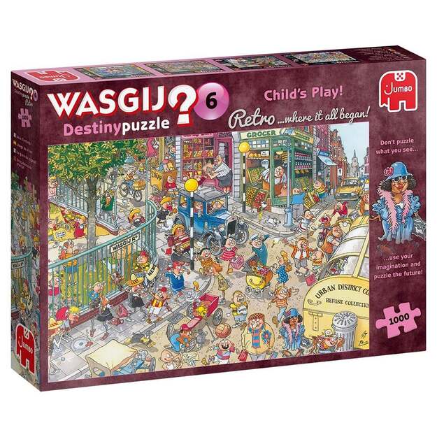 Wasgij - Retro Destiny - #6 (1000 pieces) (JUM5015)