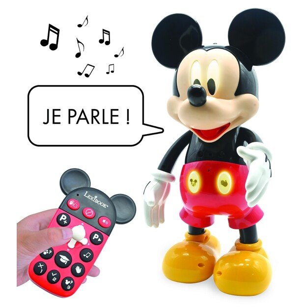 Lexibook - Interactive and educational Mickey Robot (EN/FR) (MCH01i1)