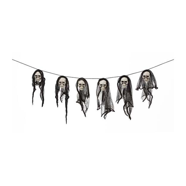 Joker - Halloween - Skull Garland - 150 cm (96087)