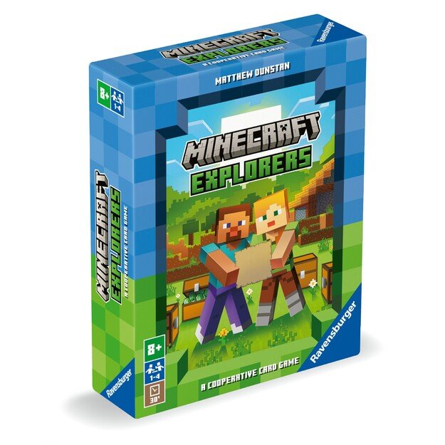 Ravensburger -  Minecraft Explorers (Nordisk) - 10822587