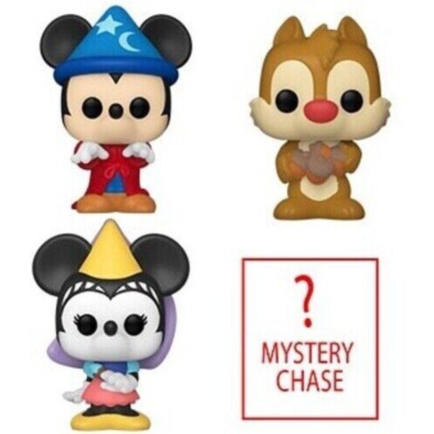 Funko! - Bitty POP 4PK Disney Sorcerer Mickey (71321)