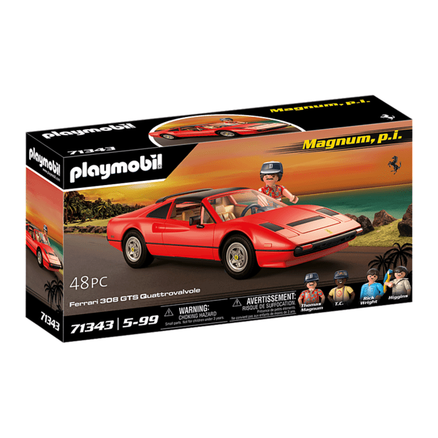 Playmobil - Magnum, p.i. Ferrari 308 GTS Quattrovalvole (71343)