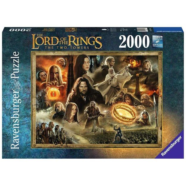 Ravensburger - Lord Of The Rings The Two Towers 2000p - (10217294)