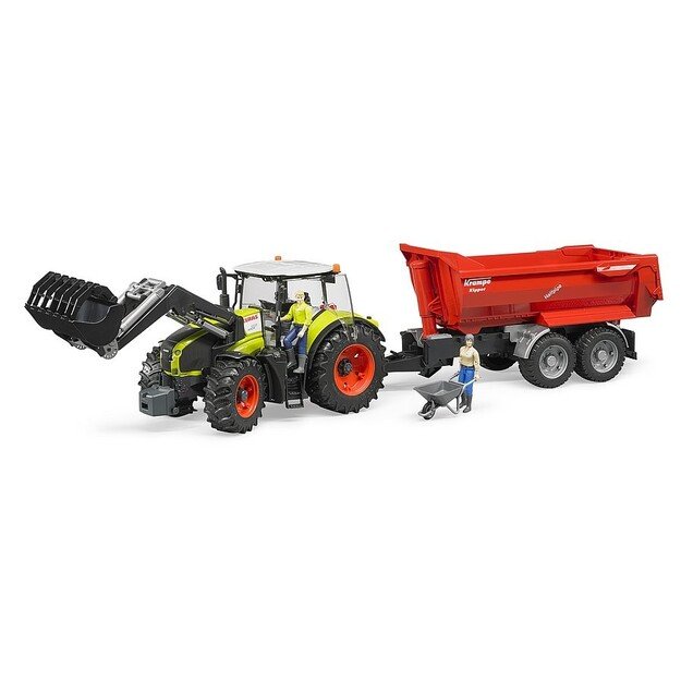 Bruder - Claas Axion 950 with frontloader (03013)