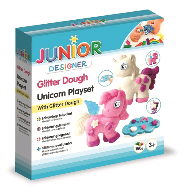 JDE - Glitter Dough Unicorn Playset (506099)