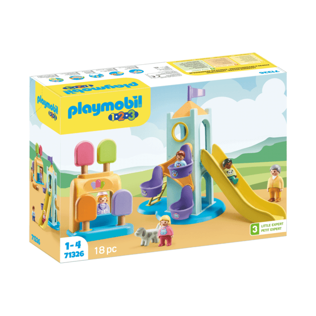 Playmobil - 1.2.3: Adventure Tower with Ice Cream Booth (71326)