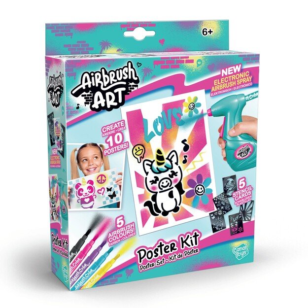 Airbrush Art - Mini Poster Kit (11015)