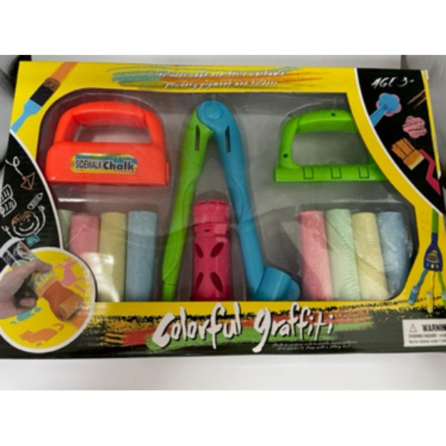 HAPPY SUMMER - Chalk Playset 12 pcs. (303201)